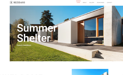 Architect website by Leon govier
