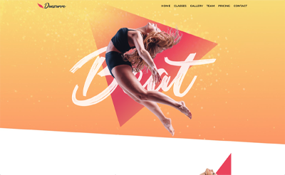 Dance Academy website by Leon govier